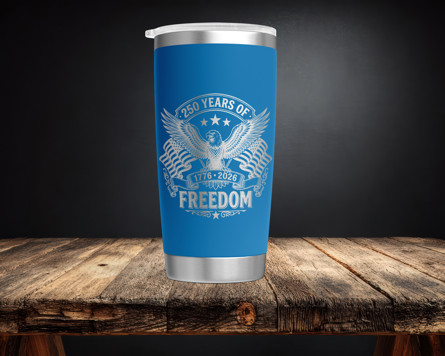 250 Years Eagle 20oz Tumbler
