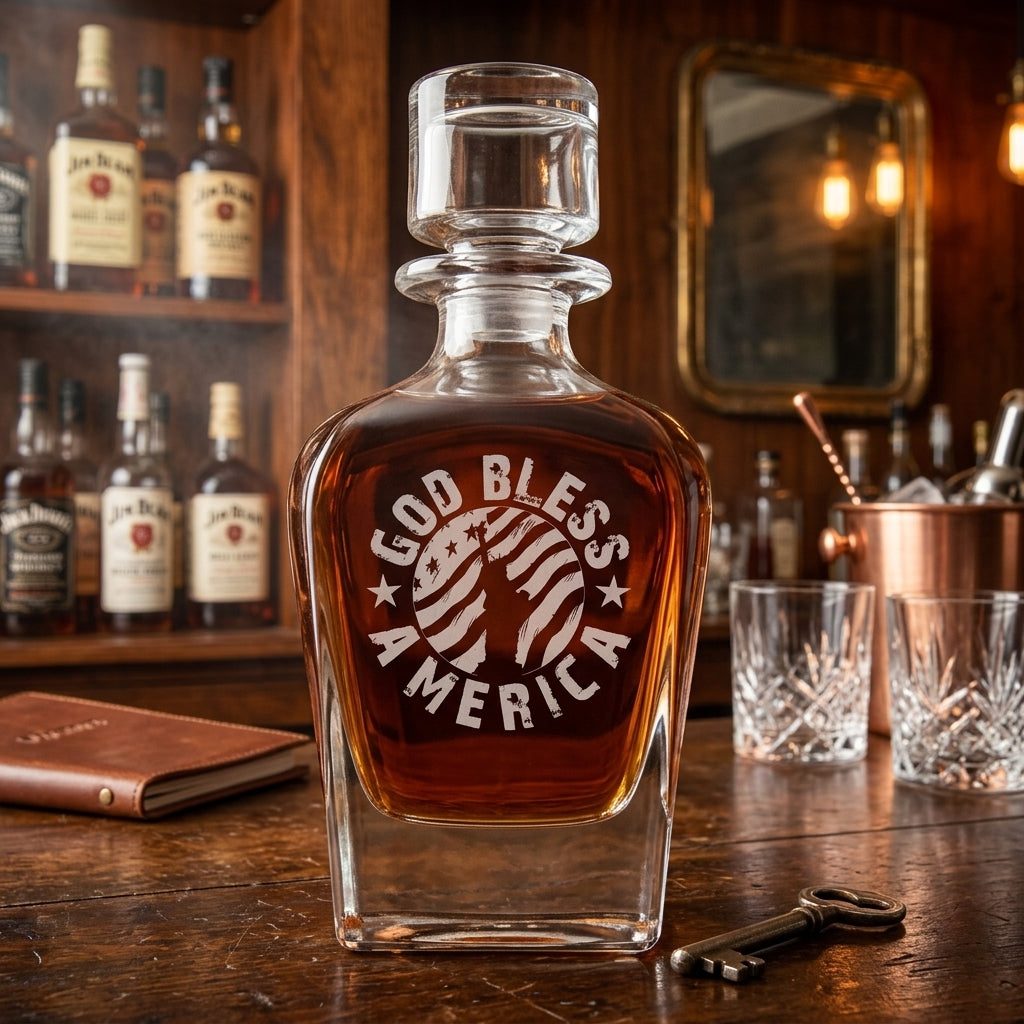 God Bless Decanter