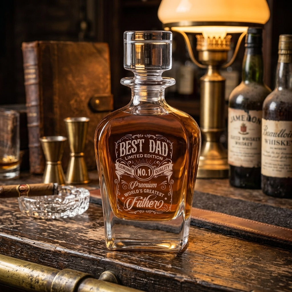 Best Dad Whiskey Decanter