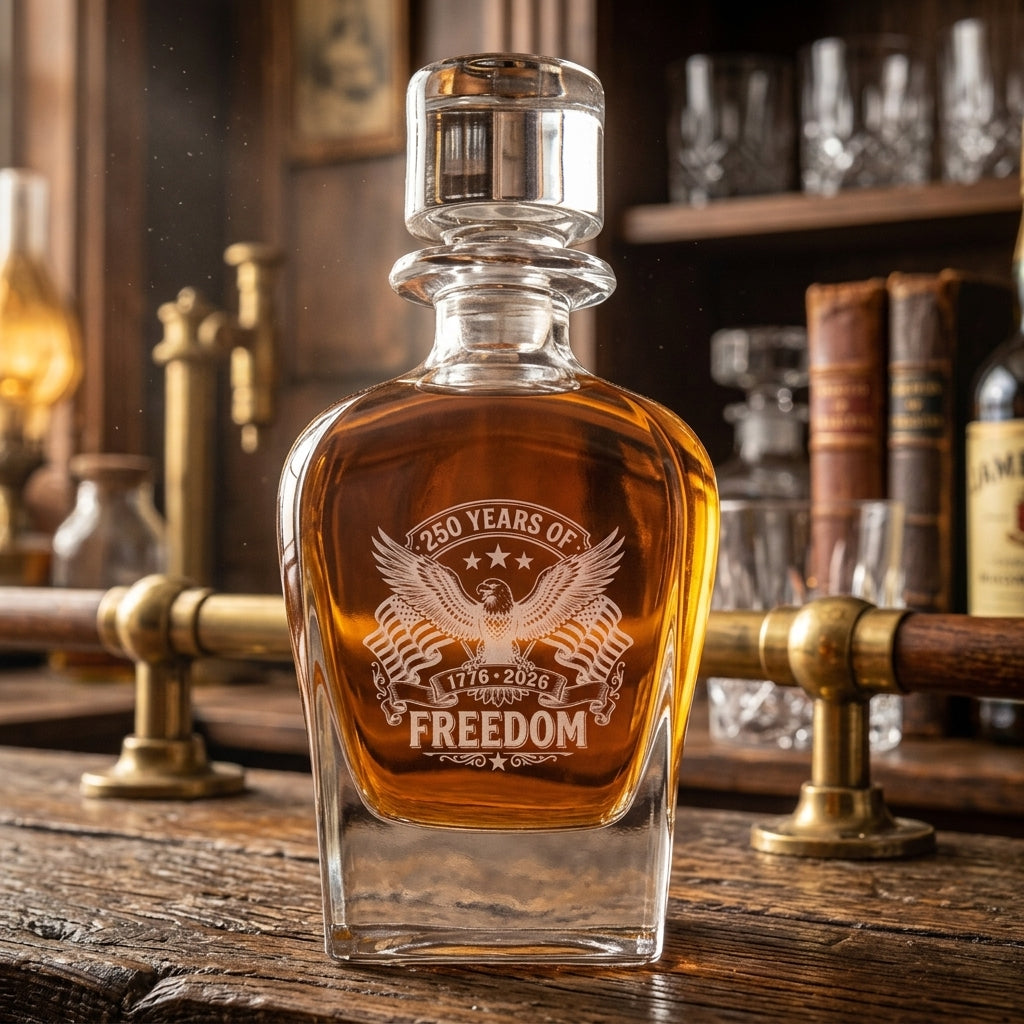 250 Years Eagle Whiskey Decanter
